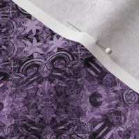 Boho Patrol Flower Patches -Neural Layered - Purple