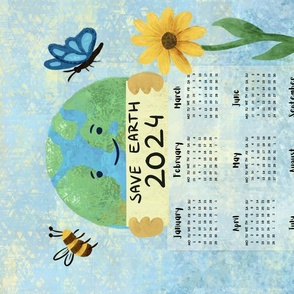 Save Earth Calendar 2024