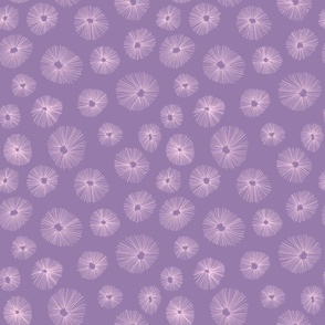 Cotton Puffs in Lavender
