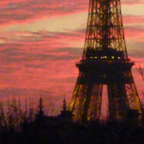November Sunset with Eiffel Tower 1