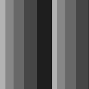 Black Gray Striped Monochrome