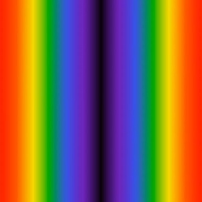 Rainbow Ombre Gradient Stripes Vertical