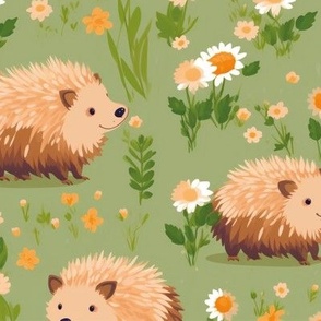 Hedgehog Daisy Haven