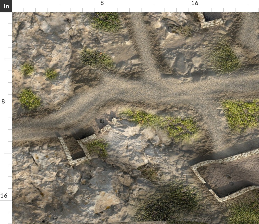 Map Terrain - Ruins