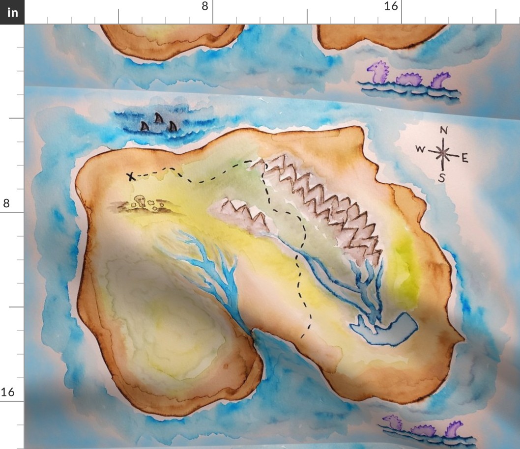 Ye Olde Pirate Map