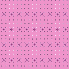 pink small geometric / small