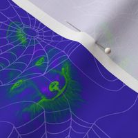 Spider Web and Fox - Purple