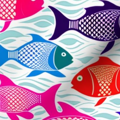 Colourful fish