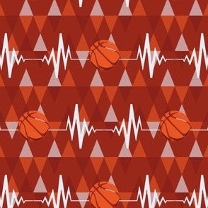 Basketball heart beats