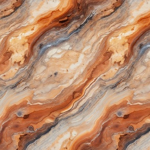 Saturn 3 Maximalism Marble Surface 