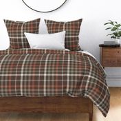 Blanket Plaid II | Woodland Brown Red Green | Cabincore