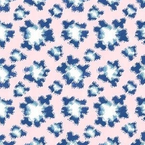 High Society Leopard Pale Pink and Blues 3"