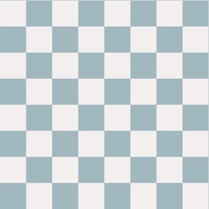 Scandi Checkerboard - Blue