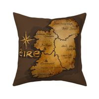 Antique Map of Ireland (As Gaeilge)