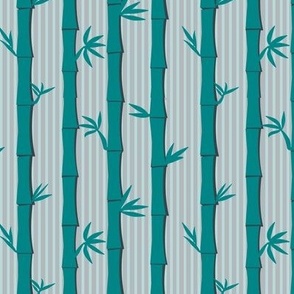 bamboo forest wallpaper Pantone colors. - small