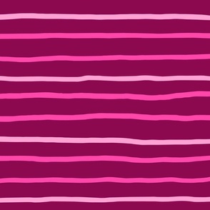 Blooming Lines - LARGE – Multi Pink Burgundy