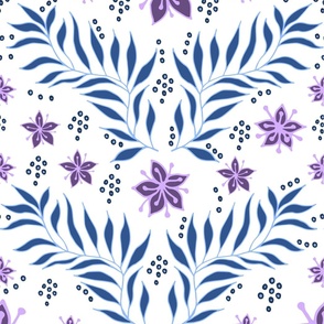 Purple thanksgiving florals 