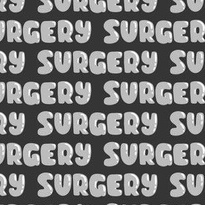 Surgery Bubbles Greyscale Cartoon