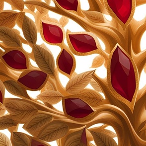The ruby golden tree