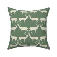 Christmas Deer - Sage Green