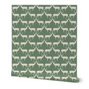 Christmas Deer - Sage Green