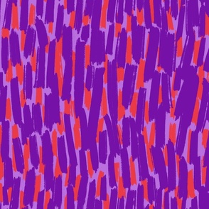 Simple brush strokes purple