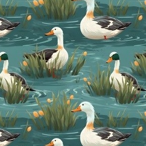 Ducks in a Pond - Small
