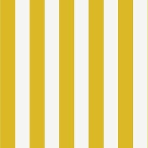 Mustard Vertical Lines