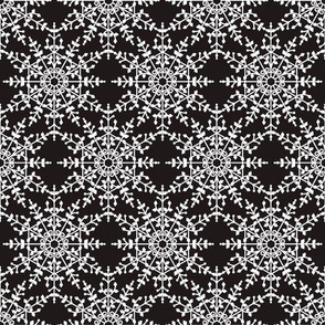 Ornate Snowflakes Pattern
