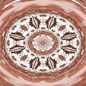 Moab Arches Medallion Mandala Clay Terracotta 