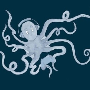 Octopus Gamer - Blue Large 