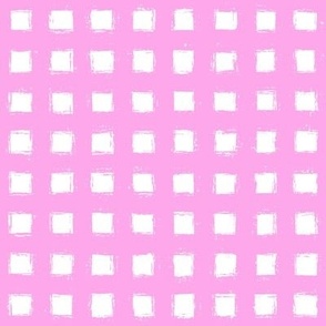 Distressed Floating White Squares on Light Jam