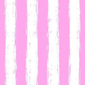 Vertical White Distressed Stripes on Light Jam