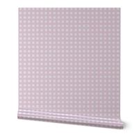 Distressed Floating White Squares on Baby Pink