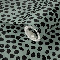 dot // dots fabric inky spots fabric andrea lauren design
