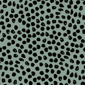 dot // dots fabric inky spots fabric andrea lauren design