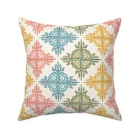 Compass Rose Roses Rainbow XL