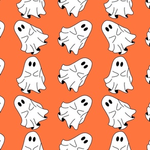 Cute ghost, happy Halloween 