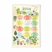 2024 Calendar Wall Hangings_Crazy for Plants