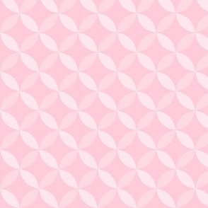 Pink Pastel Quatrefoil Seamless Pattern