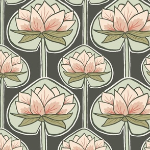 Water Lily Gray
