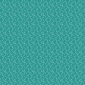 Stars in a teal green sky - Small scale