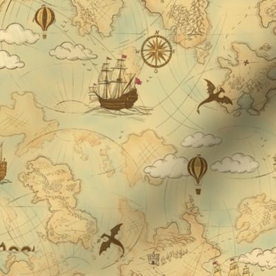 Fantasy Adventure map // small size