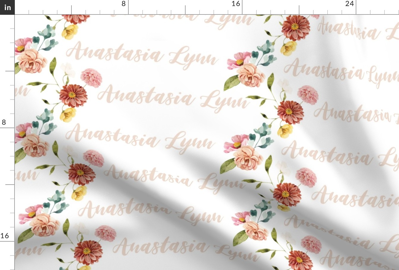 Anastasia Lynn: Handmaid Font on Fairhope Flowers