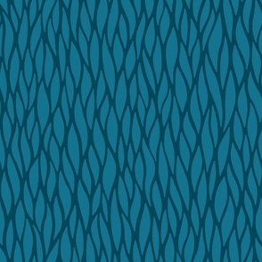 L Abstract waves of plants  0023 B streamlined forms inspired by nature sea blue navy teal turquoise