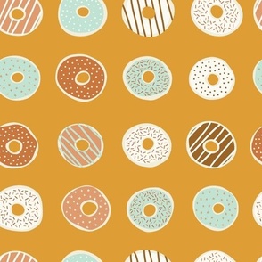 Donuts Golden Orange
