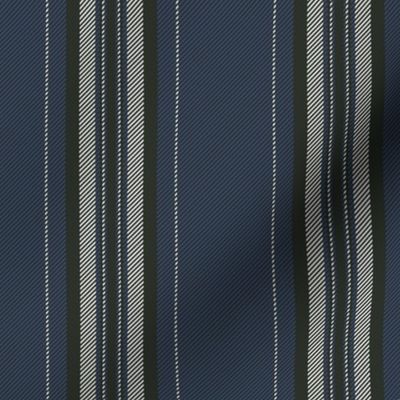 Scholastic stripe in Navy