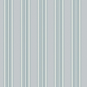 Woven soft blue stripe