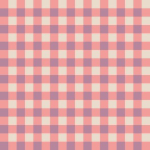 Gingham in Pink and Purple (Medium)