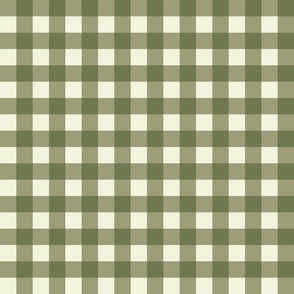 Gingham in Moss Green (Medium) - St. Patrick's Day